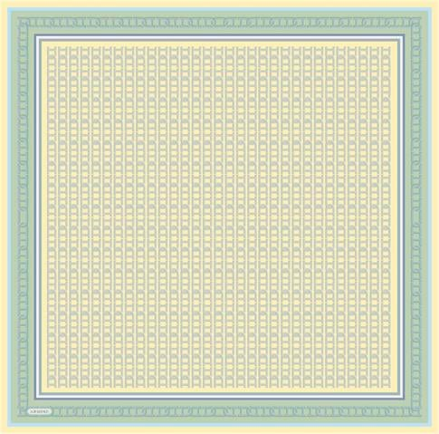 Armine Klasik Desenli Saf İpek Sura Eşarp 9301D 87