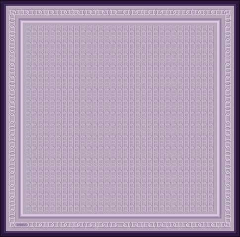 Armine Klasik Desenli Saf İpek Sura Eşarp 9301D 55