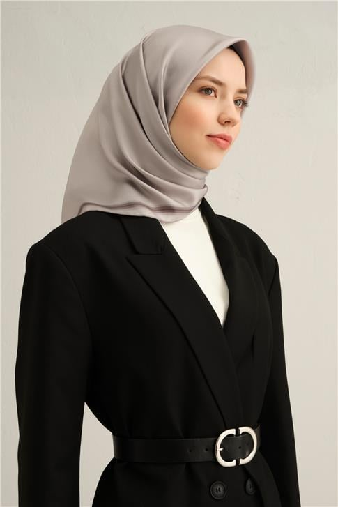 Armine Klasik Desenli Saf İpek Sura Eşarp 9356D 37