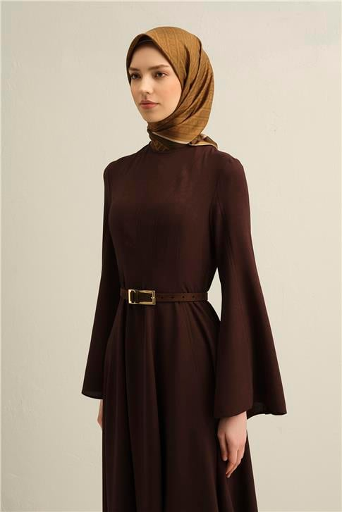 Armine Klasik Desenli Saf İpek Twill Eşarp 9301D 31