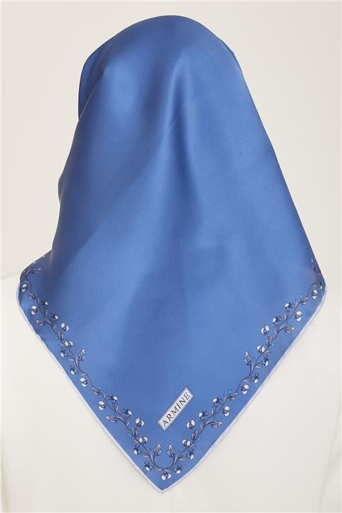 Armine Klasik Desenli Sura İpek Eşarp 24Ya9152 43 38