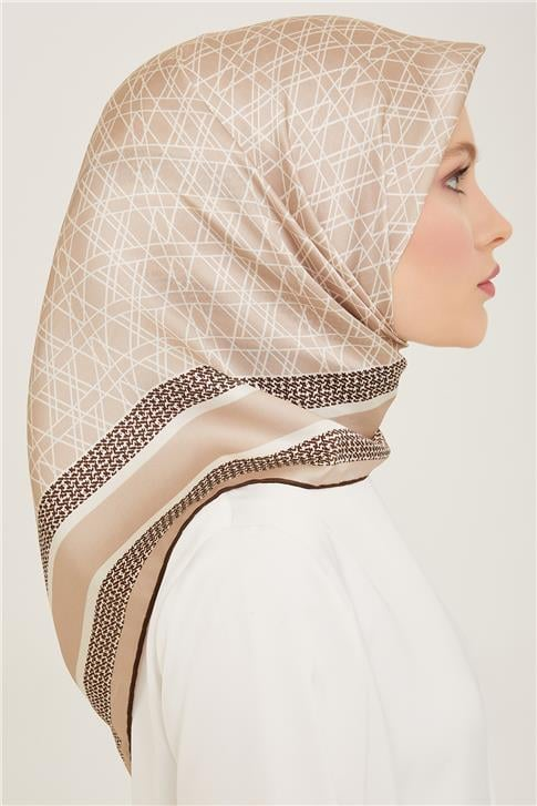 Armine Klasik Desenli Sura İpek Eşarp 24Ya9168 89 83