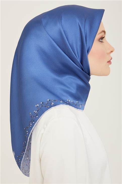 Armine Klasik Desenli Sura İpek Eşarp 24Ya9152 43 38