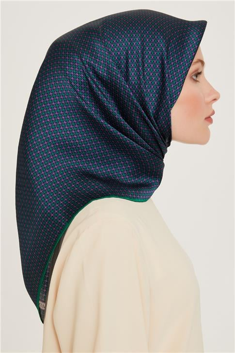 Armine Klasik Desenli Sura Saf İpek Eşarp 9210D 84