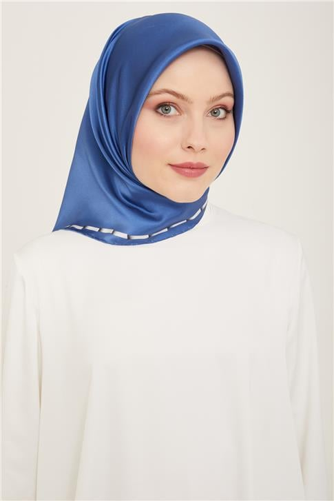 Armine Klasik Desenli Twill İpek Eşarp 24Ya9165 31 37