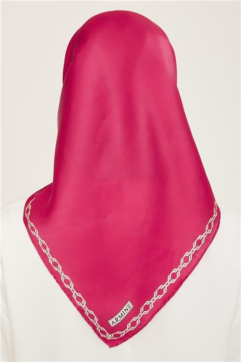 Armine Klasik Desenli Twill İpek Eşarp 24Ya9154 53 81