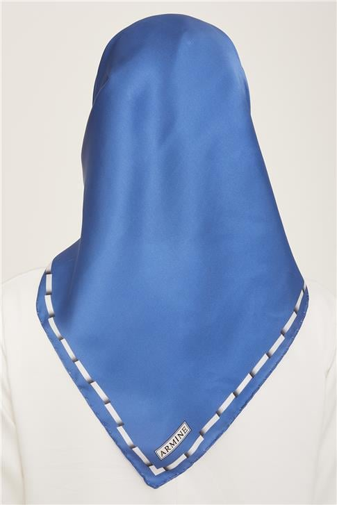 Armine Klasik Desenli Twill İpek Eşarp 24Ya9165 31 37