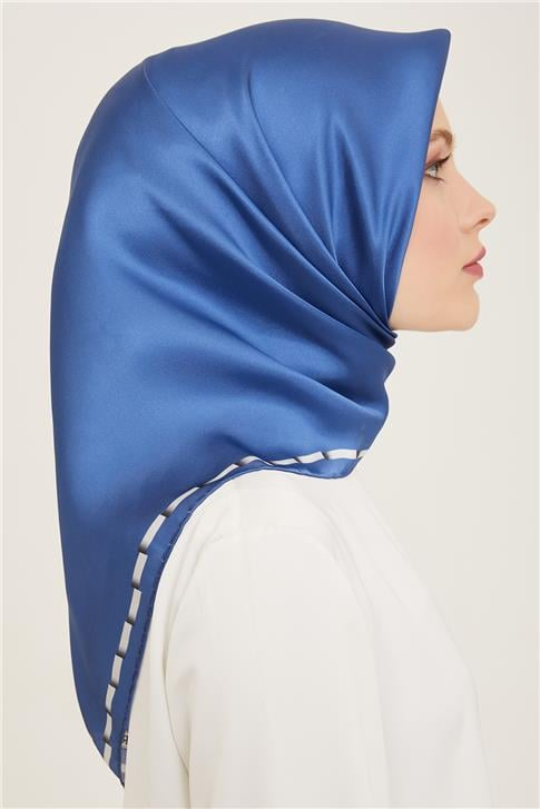 Armine Klasik Desenli Twill İpek Eşarp 24Ya9165 31 37