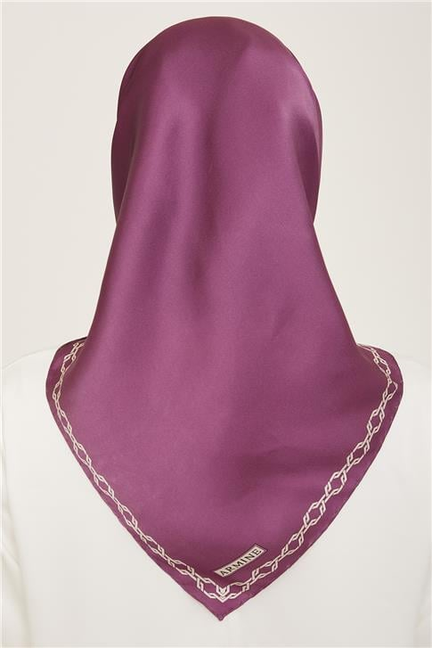 Armine Klasik Desenli Twill İpek Eşarp 24Ya9154 53 06