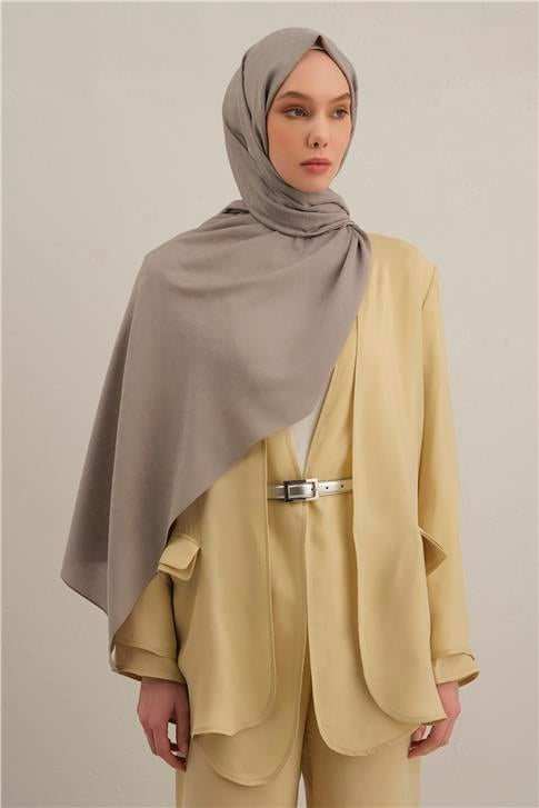 Armine Link Desen Bambu Cotton Şal 20