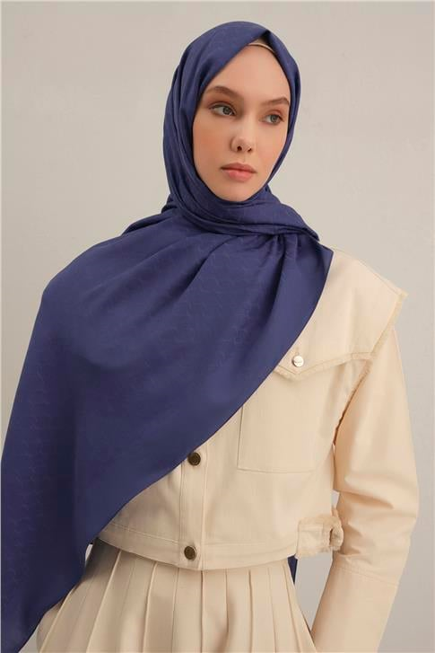 Armine Link Desen Bambu Cotton Şal 28