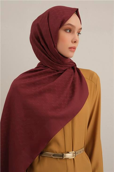 Armine Link Desen Bambu Cotton Şal 32