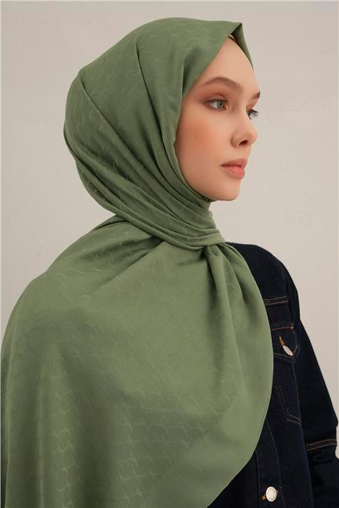 Armine Link Desen Bambu Cotton Şal 48