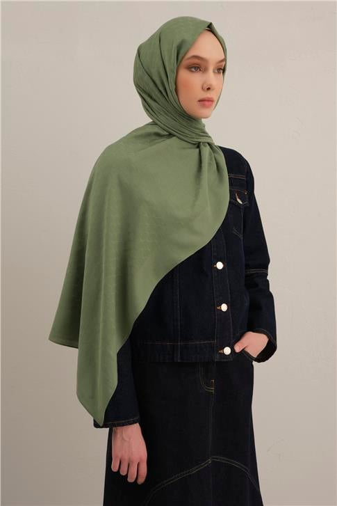 Armine Link Desen Bambu Cotton Şal 48