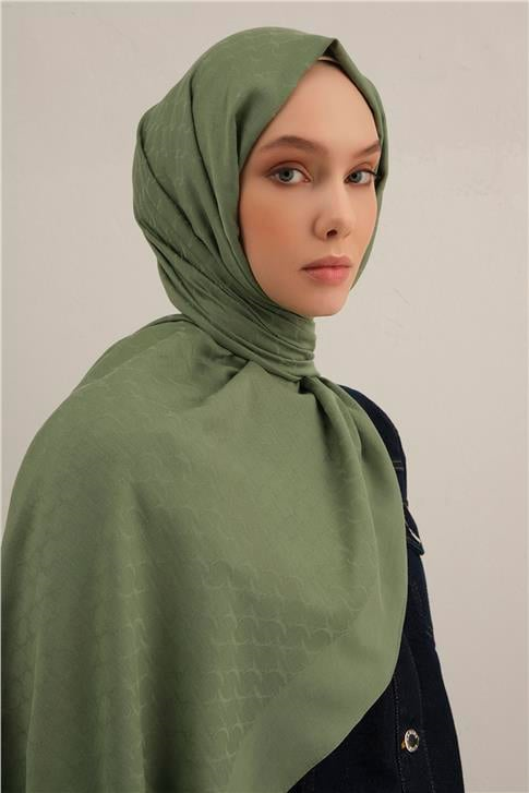 Armine Link Desen Bambu Cotton Şal 48