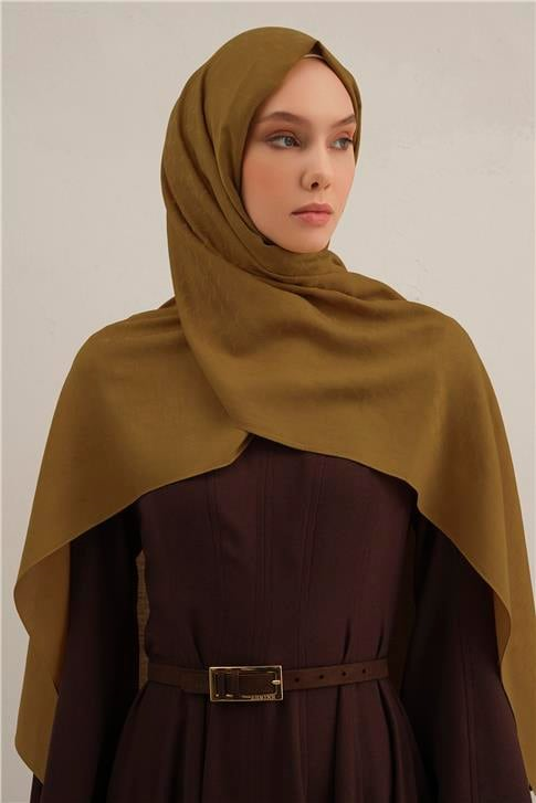 Armine Link Desen Bambu Cotton Şal 71