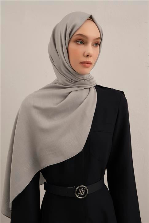 Armine Logo Bordürlü Pamuk İpek Şal 23
