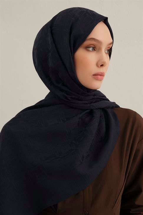 Armine Lyocell Naia Kare Monogram Şal 6 03