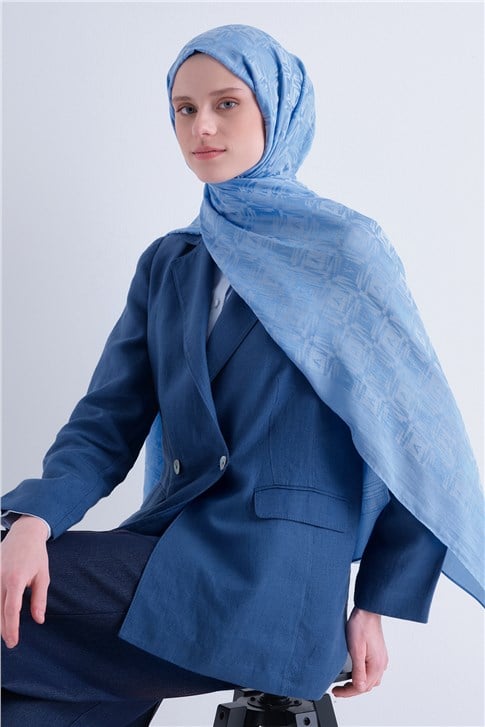 Armine Lyocell Naia Kare Monogram Şal 6 100