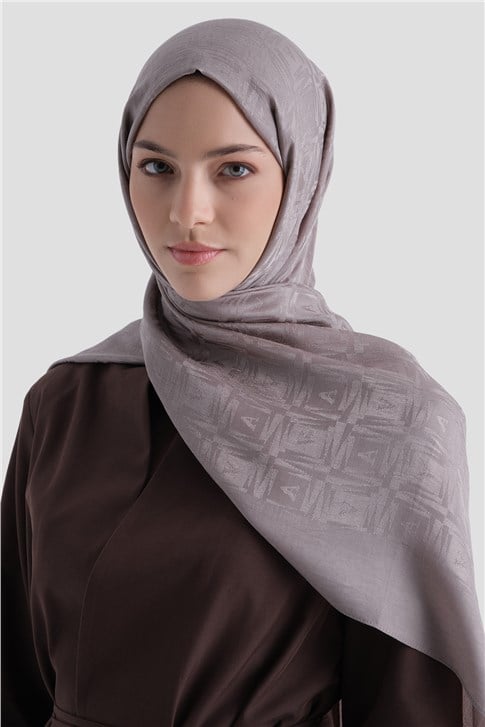 Armine Lyocell Naia Kare Monogram Şal 6 08
