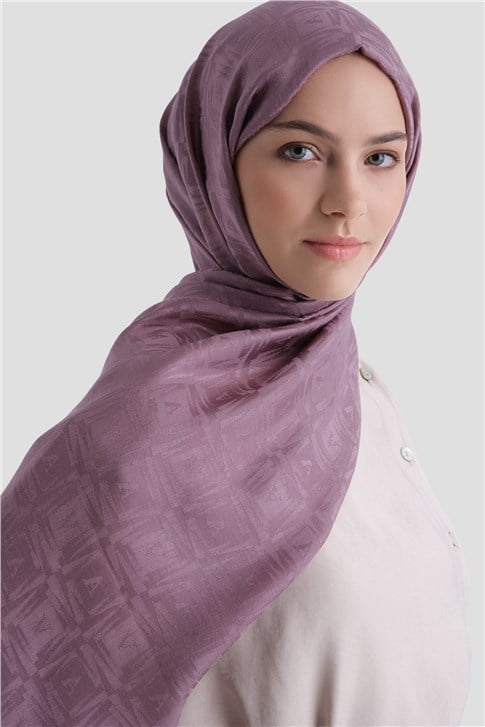 Armine Lyocell Naia Kare Monogram Şal 6 47