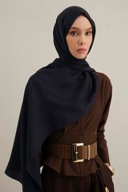 Armine Lyocell Naia Kare Monogram Şal 6 03