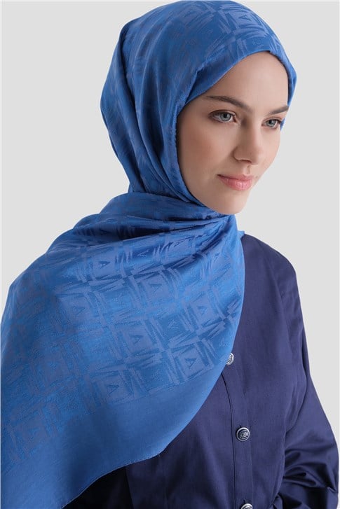 Armine Lyocell Naia Kare Monogram Şal 6 29
