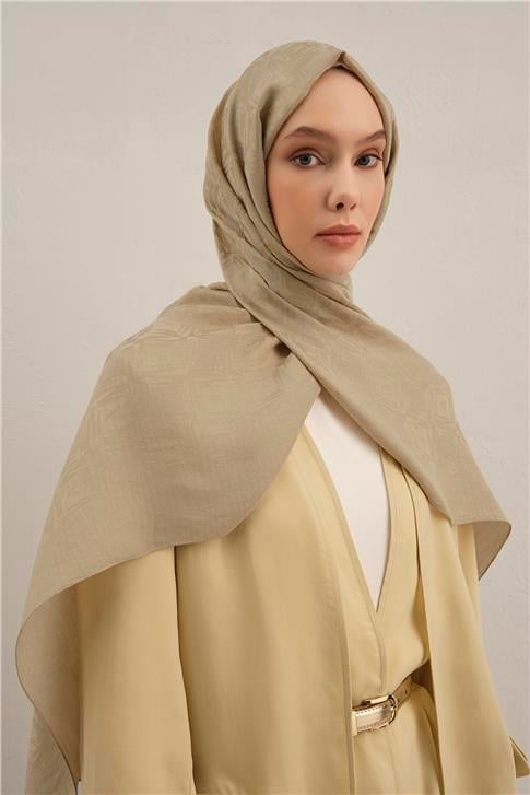 Armine Lyocell Naia Kare Monogram Şal 6 73