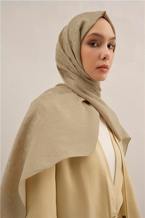 Armine Lyocell Naia Kare Monogram Şal 6 73
