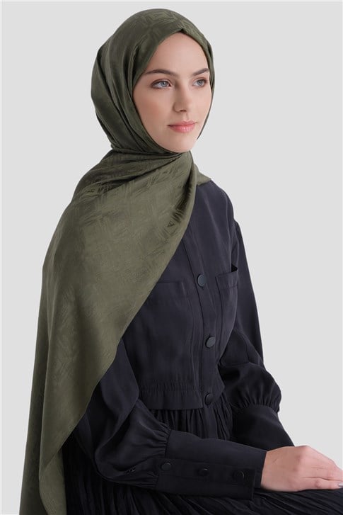 Armine Lyocell Naia Kare Monogram Şal 6 49