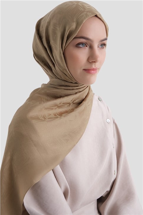 Armine Lyocell Naia Kare Monogram Şal 6 76