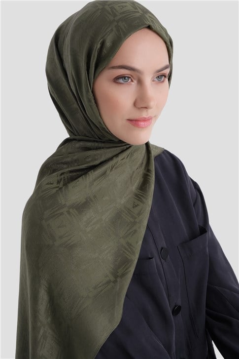 Armine Lyocell Naia Kare Monogram Şal 6 49