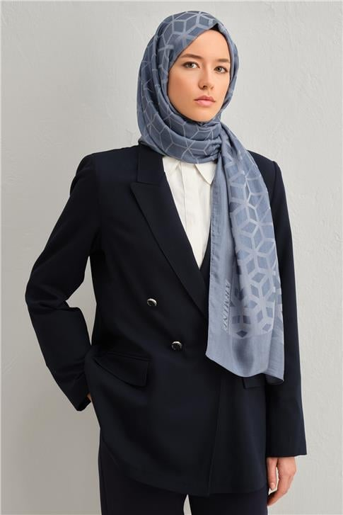 Armine Lyocell Naia Petek Desen Şal 1113-30