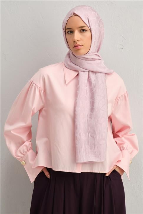 Armine Lyocell Naia Petek Desen Şal 1113-15