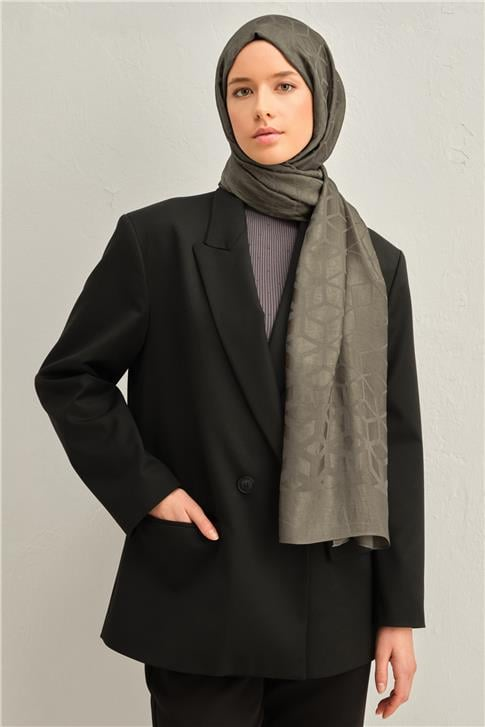 Armine Lyocell Naia Petek Desen Şal 32