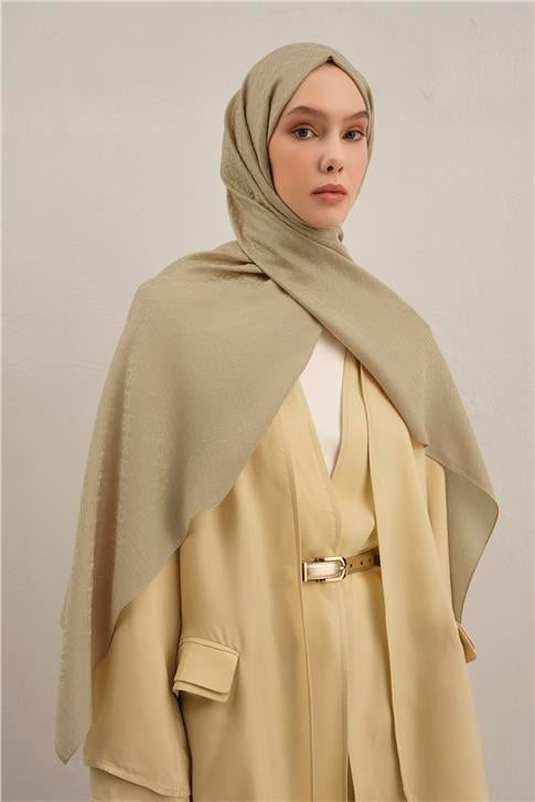 Armine Lyocell Naia Üçgen Monogram Şal 5 73
