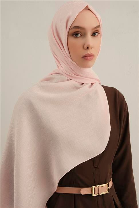 Armine Lyocell Naia Üçgen Monogram Şal 5 39