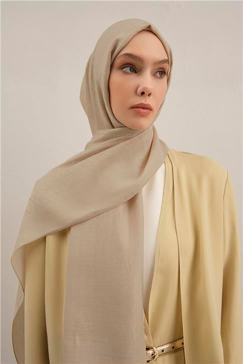 Armine Lyocell Naia Üçgen Monogram Şal 5 64