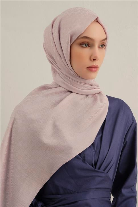 Armine Lyocell Naia Üçgen Monogram Şal 5 43