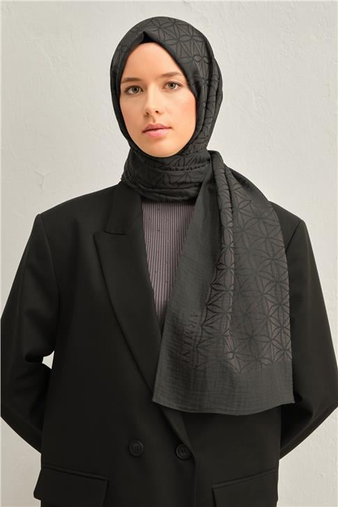 Armine Lyocell Naia Yıldız Desen Şal 1113-9