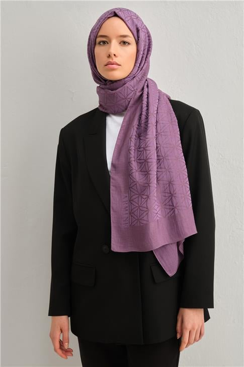 Armine Lyocell Naia Yıldız Desen Şal 1113-28