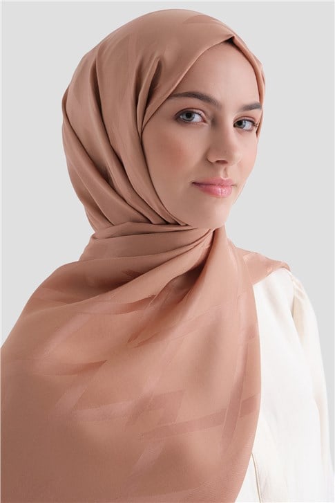Armine Lyocell Naia Zikzak Desen Şal  1- 38