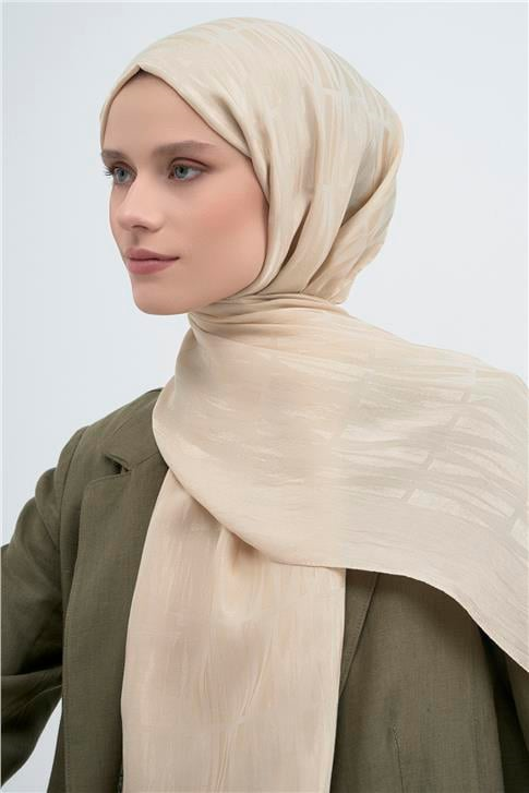 Armine Lyocell Naia Zikzak Desen Şal  1- 64