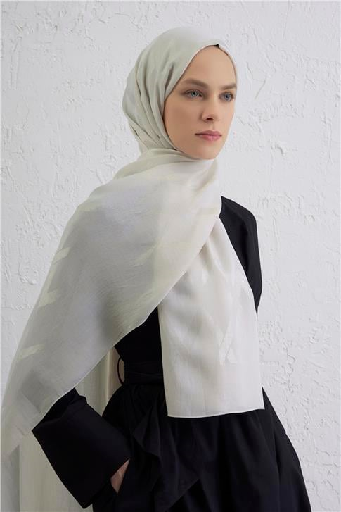 Armine Lyocell Naia Zikzak Desen Şal  1- 17