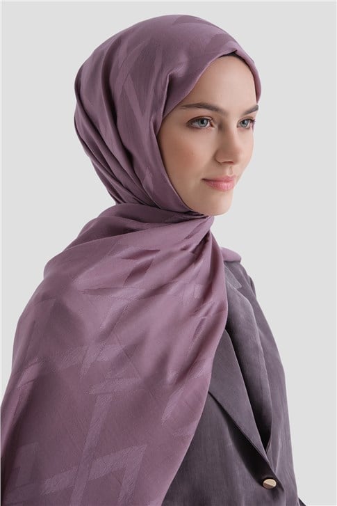 Armine Lyocell Naia Zikzak Desen Şal  1- 47
