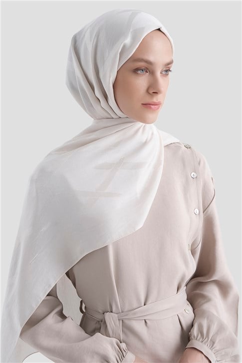 Armine Lyocell Naia Zikzak Desen Şal  1- 58