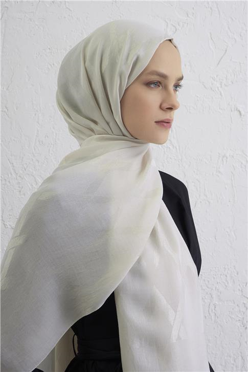 Armine Lyocell Naia Zikzak Desen Şal  1- 17
