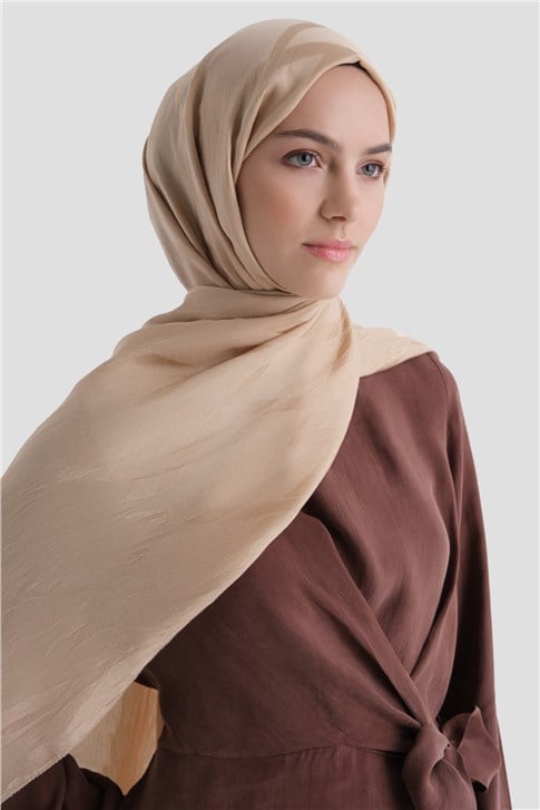 Armine Lyocell Naia Zikzak Desen Şal  1- 62