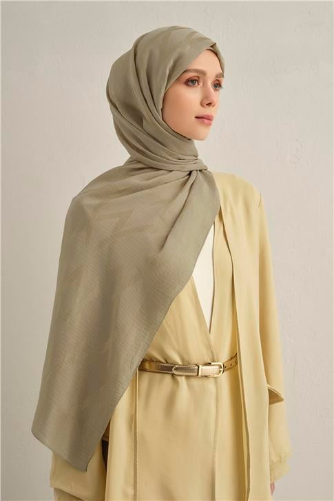 Armine Lyocell Naia Zikzak Desen Şal  1- 73