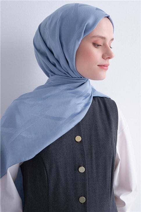 Armine Lyocell Naia Zikzak Desen Şal  1- 24